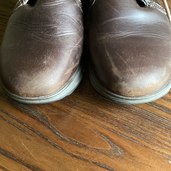 Men's Brown Leather Chukka Boots Size 12 - Picture 3 of 8